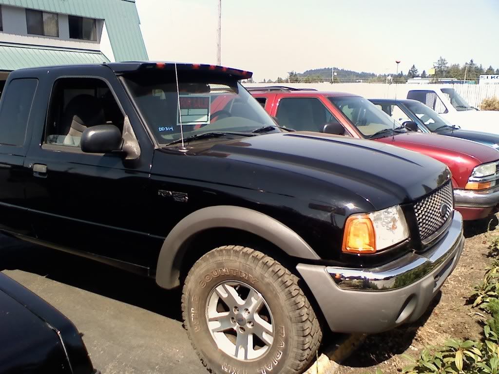 Ford Ranger Cab Visor